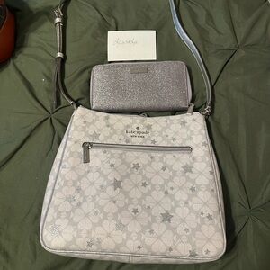 Kate Spade Glittery Star Crossbody Set